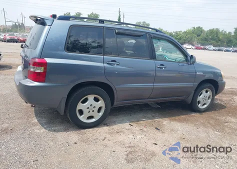 2006 Toyota Highlander Limited V6 from USA, damaged, VIN JTEEP21A060155589